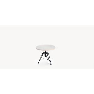 MOROSO DIESEL – OVERDYED SIDE TABLE – WHITE