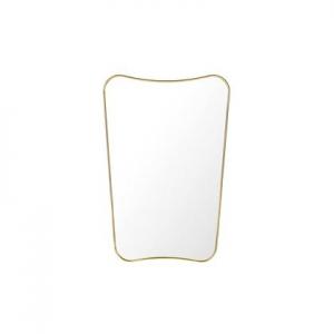 GUBI – F.A 33 WALL RECTANGULAR MIRROR – BRASS, SMALL