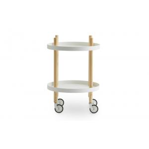 NORMANN COPENHAGEN – BLOCK TABLE YUVARLAK – WHITE