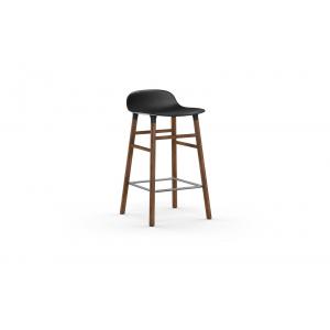 NORMANN COPENHAGEN – FORM BARSTOOL – WALNUT / BLACK