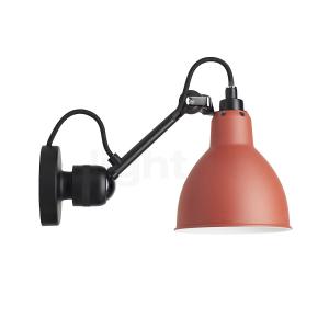 DCW – NO 304 WALL LAMP – SHADE RED BLACK LEGS