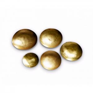 TOM DIXON – FORM BOWL SET – BRASS, SMALL