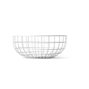 MENU – WIRE BOWL – WHITE